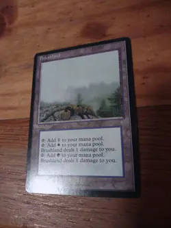 Brushland Magic: Ice Age 1995 Magic: The Gathering MTG NM+ - Image 2