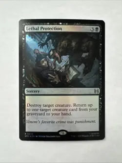 Lethal Protection Marvel's Spider-Man: Eternal-Legal (Foil) Mtg Spm - Image 1