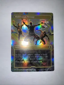 Multiversal Passage (Borderless Foil) Marvel's Spider-Man Foil Spm Mtg - Image 1