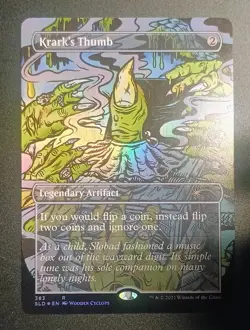 Krark's Thumb - Secret Lair Drop Series (SLD) 383 EN MTG Magic FOIL - Image 1
