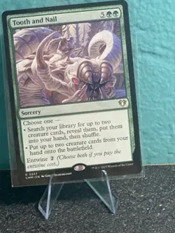 Tooth and Nail #327 (NM) Commander Masters CMM Magic MTG - Image 1