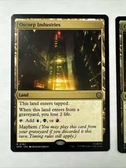 2x Oscorp Industries (Foil + Regular) Marvel's Spider-Man Regular Mtg - Image 3