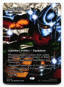 Raph's Jitte Umezawas Jitte (Borderless) #19 Teenage Mutant Ninja Turtles Normal - Image 1