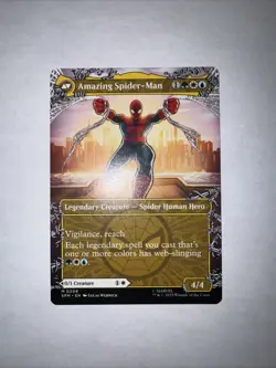 Peter Parker Amazing (0208) (Borderless) Marvel's Spider-Man Regular Mtg Spm - Image 2