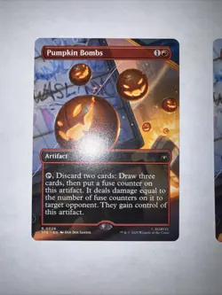 2x Pumpkin Bombs (Borderless) Marvel's Spider-Man: Eternal-Legal Regular Mtg Spm - Image 2