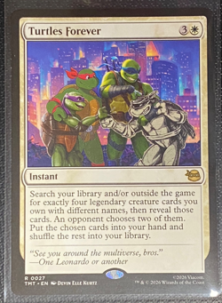 Turtles Forever Teenage Mutant Ninja Turtles Regular Non-Foil MTG TMT #27 NM/M - Image 1