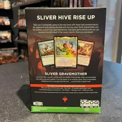 Factory Sealed MTG Commander Masters SLIVER SWARM Deck Magic the Gathering - Image 2