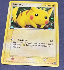 Pokemon Reverse Holo Pikachu 2004 FireRed & LeafGreen 74/112 - VLP Pokemon - Image 1