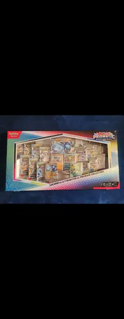 Pokemon Lucario Ex Tyranitar Ex Premium Collection Prismatic Evolution - Image 1