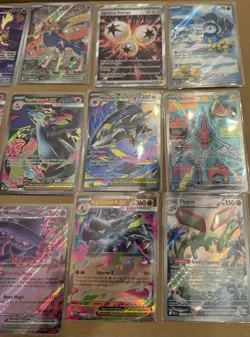 Pokemon Phantasmal Flames Mega Charizard X ex, Mega Sharpedo, Rotom, 15 Card Lot - Image 2