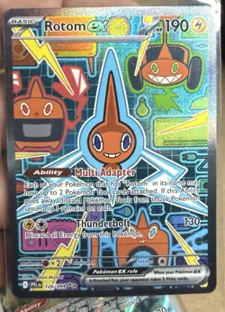 Pokemon Phantasmal Flames Mega Charizard X ex, Mega Sharpedo, Rotom, 15 Card Lot - Image 4