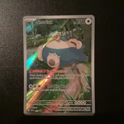 Snorlax 051 Black Star Promo Pokemon 151 TCG Card - Image 1