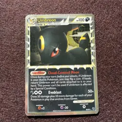 2010 Pokemon Undaunted Umbreon Prime 86/90 Holo Rare LP 86/90 - Image 1
