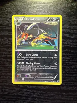 Houndoom 56/101 Reverse Holo - Pokemon TCG Plasma Blast 2013 - Image 1