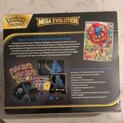 Pokemon Mega Evolution Elite Trainer Box Collectors Edition Lucario Riolu 2025 - Image 2
