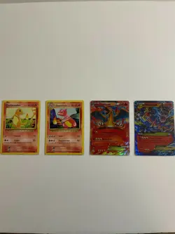 Pokemon Mega Charizard EX, Charizard EX, charmeleon, Charmander - Image 1