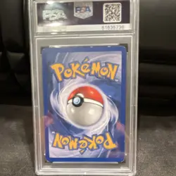 Pokemon TCG Blastoise Base Set 2 2/130 Holo Rare PSA 5 Wizards 2000 - Image 2