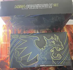 Pokemon Phantasmal Flames Mega Charizard UPC Ultra Premium Collection IN HAND x2 - Image 1