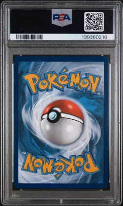 2025 POKEMON WHT EN-WHITE FLARE BLACK WHITE RARE #172 VICTINI PSA 9 - Image 2