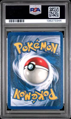 1999 POKEMON JUNGLE #61 RHYHORN PSA 8 - Image 2