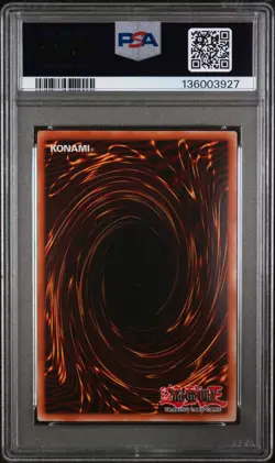 2002 YU-GI-OH! SHONEN JUMP PROMO #001 BLUE-EYES WHITE DRAGON PSA 8 - Image 2