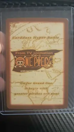 BANDAI One Piece Hyper Battle NAMI SCARCE C117 EARLY CARD VINTAGE LUFFY CREW - Image 2