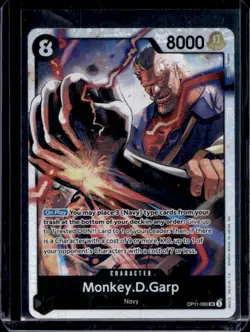 2025 One Piece Monkey.D.Garp Super Rare Alternative Art #OP11-095 - Image 1