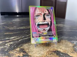One Piece TCG Jewelry Bonney OP13-100 Alt Art Leader Carrying On His Will - Image 3