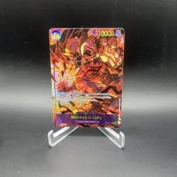 ONE PIECE EMPERORS NEW WORLD MONKEY D LUFFY OP09-119 ALTERNATIVE ART SEC - Image 1