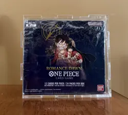 One Piece OP-01 Romance Dawn Booster Box BLUE BOTTOM English See pictures 🔥! - Image 1