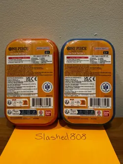 2x One Piece TCG Mini Tin Pack Set Vol 2 - New Sealed English (1 Sabo & 1 Ace) - Image 2