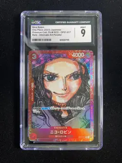 2023 One Piece TCG Japanese Nico Robin #OP01-017 Rare Alternate Art CGC 9 OC83 - Image 1