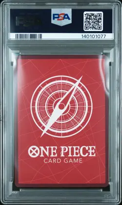 2022 ONE PIECE OP01-ROMANCE DAWN ALTERNATE ART #001 RORONOA ZORO PSA 10 - Image 2