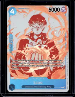 2025 One Piece Royal Blood OP10 Sabo Rare #OP10-049 - Image 1