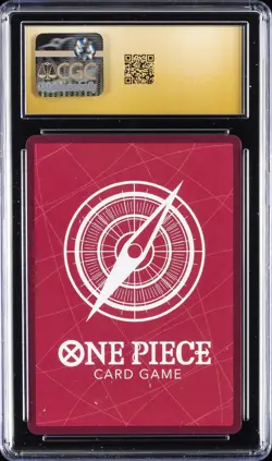 2025 ONE PIECE JPN #OP13-001 MONKEY D LUFFY CGC 10 PRISTINE - Image 2