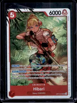 2025 One Piece Hibari Super Rare Alternative Art #OP11-010 - Image 1