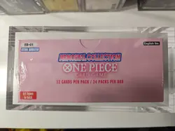 One Piece Memorial Collection Booster (EB-01) – English – NEW & SEALED Acrylic - Image 5
