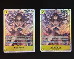 One Piece Nico Robin SR EB03-055 Heroines English NM+ 2x - Image 1