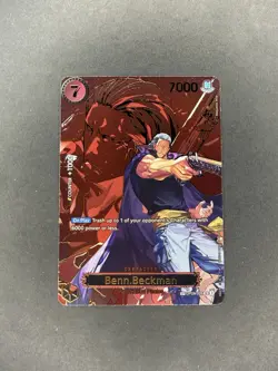 Benn.Beckman SP OP13 OP09-009 Carrying On His Will English One Piece TCG - Image 1