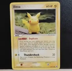 Pokemon Ditto Pikachu 2005 Regular Card 63/113 Basic HP60 Common English TCG - Image 1
