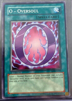 O - Oversoul EOJ-EN041 1st Edition Common YuGiOh Card Lightly Played - Image 1