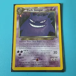 2000 Dark Gengar 6/105 Neo Destiny Set Holo Rare Pokemon Card - Image 1