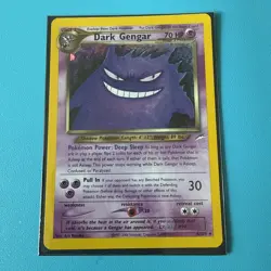 2000 Dark Gengar 6/105 Neo Destiny Set Holo Rare Pokemon Card - Image 2