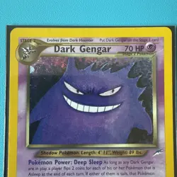 2000 Dark Gengar 6/105 Neo Destiny Set Holo Rare Pokemon Card - Image 4
