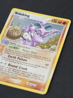 Nidoking 8/112 FireRed & LeafGreen Holo MP Pokemon Card - Image 2