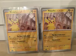 Pokemon Pikachu At The Museum x Natural History London Jumbo Card - X 2 - Image 2