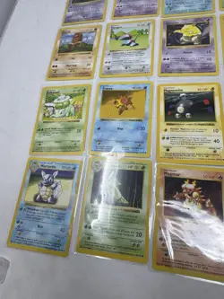 Pokemon Base Set Shadowless 43 Card Lot LP-NM 1999 Wartortle Ivysaur Charmander - Image 3