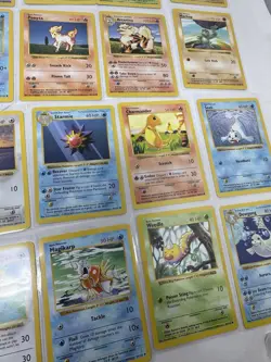 Pokemon Base Set Shadowless 43 Card Lot LP-NM 1999 Wartortle Ivysaur Charmander - Image 5