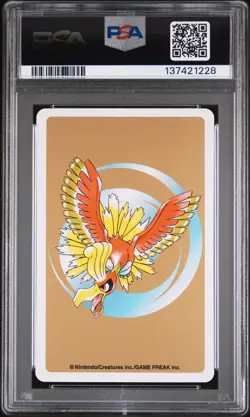 2000 POKEMON GOLD VERSION PLAYING CARDS 7 OF DIAMONDS #046 PARAS PSA 10 - Image 2