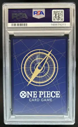 2025 One Piece Bandai Card Games Fest Monkey D Luffy #OP07-073 PSA 10 - Image 2